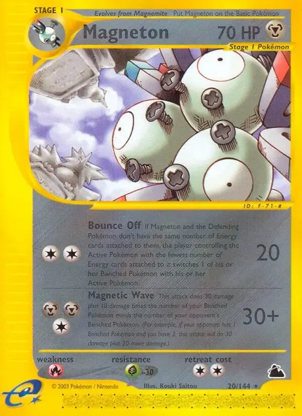 Magneton - Pokemon Skyridge #20