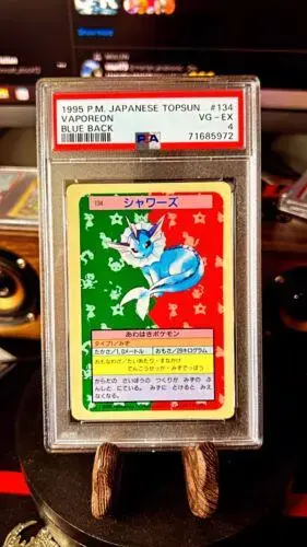 Vaporeon [Blue Back] - Pokemon Japanese Topsun #134