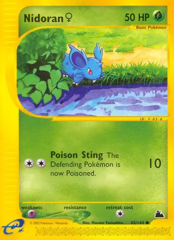 Nidoran - Pokemon Skyridge #82