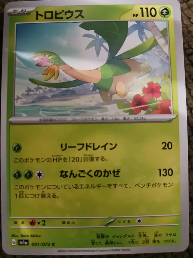 Tropius - Pokemon Japanese Triplet Beat #1