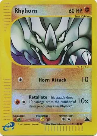 Rhyhorn [Reverse Holo]