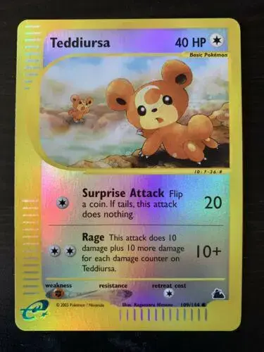 Teddiursa [Reverse Holo]