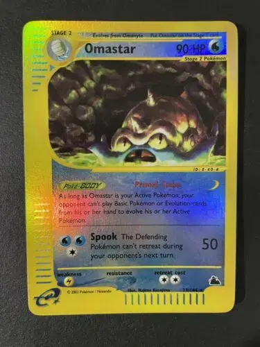 Omastar [Reverse Holo] - Pokemon Skyridge #23