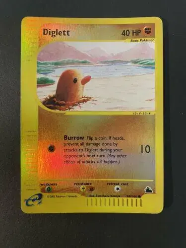 Diglett [Reverse Holo] - Pokemon Skyridge #50