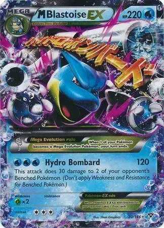 Mega Blastoise EX - Pokemon XY #30