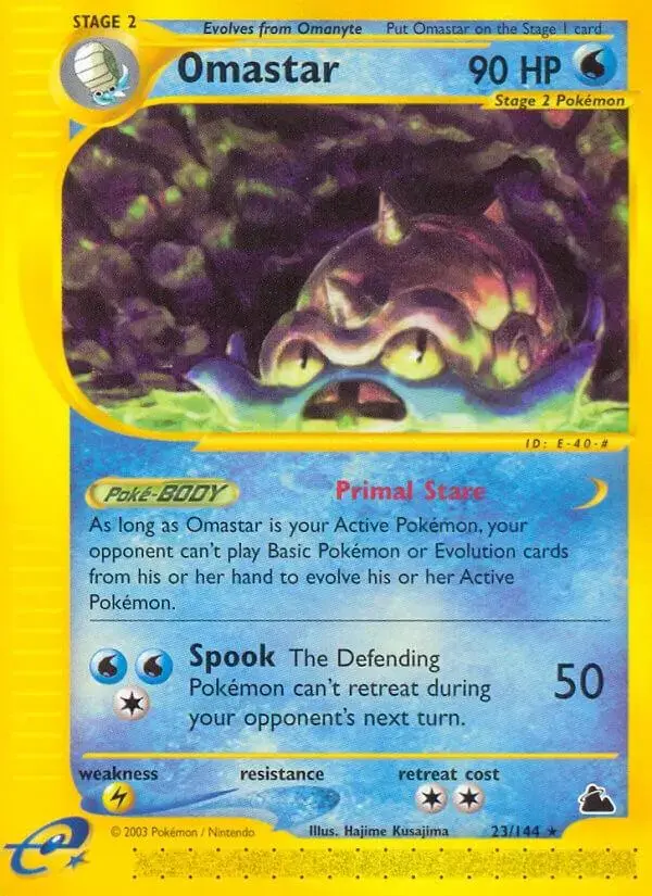 Omastar - Pokemon Skyridge #23