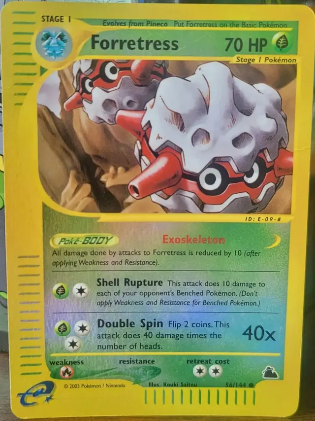 Forretress [Reverse Holo] - Pokemon Skyridge #56