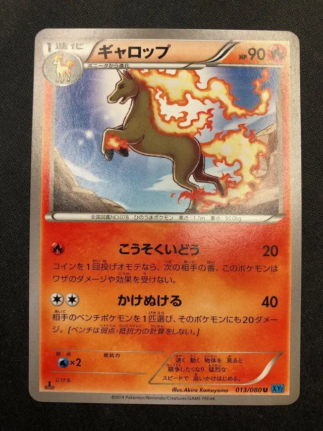 Rapidash - Pokemon Japanese Wild Blaze #13