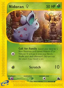 Nidoran - Pokemon Skyridge