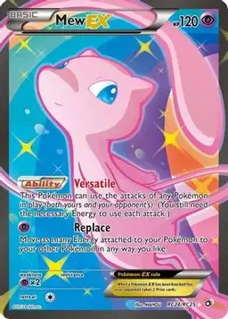 Mew EX #RC24 - Pokemon Legendary Treasures