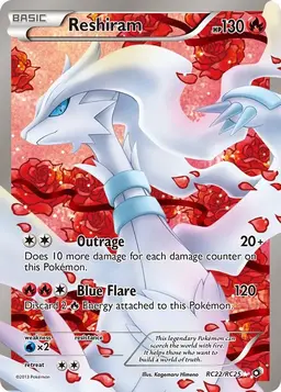 Reshiram #RC22 - Pokemon Legendary Treasures
