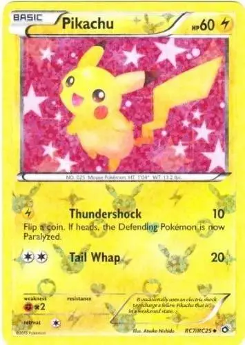 Pikachu - Pokemon Legendary Treasures #RC7