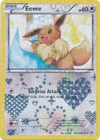 Eevee - Pokemon Legendary Treasures #RC14