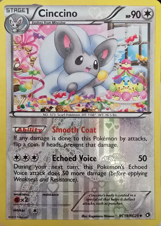 Cinccino - Pokemon Legendary Treasures #RC19