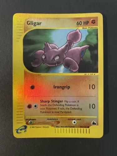 Gligar [Reverse Holo] - Pokemon Skyridge #59