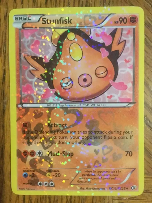 Stunfisk - Pokemon Legendary Treasures #RC12