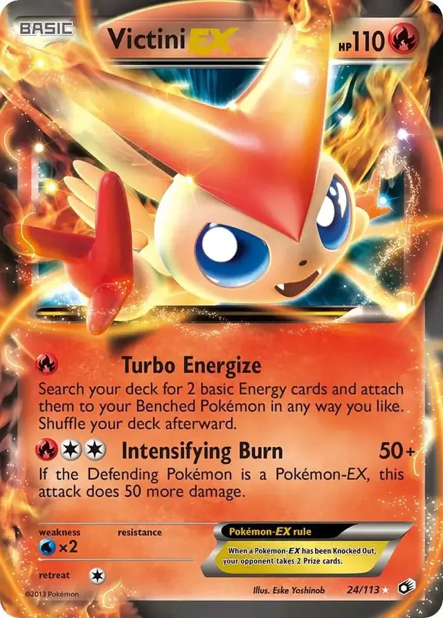 Victini EX - Pokemon Legendary Treasures #24