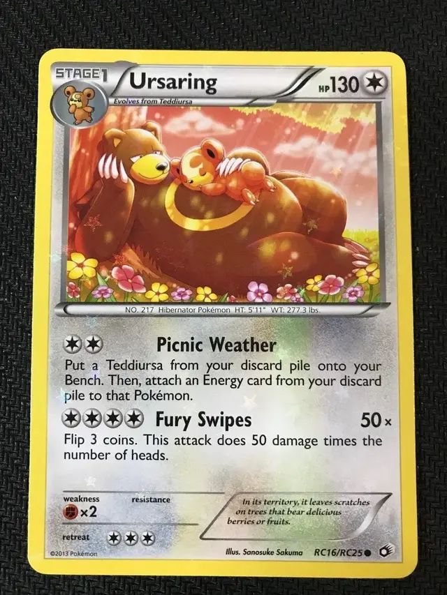Ursaring - Pokemon Legendary Treasures #RC16