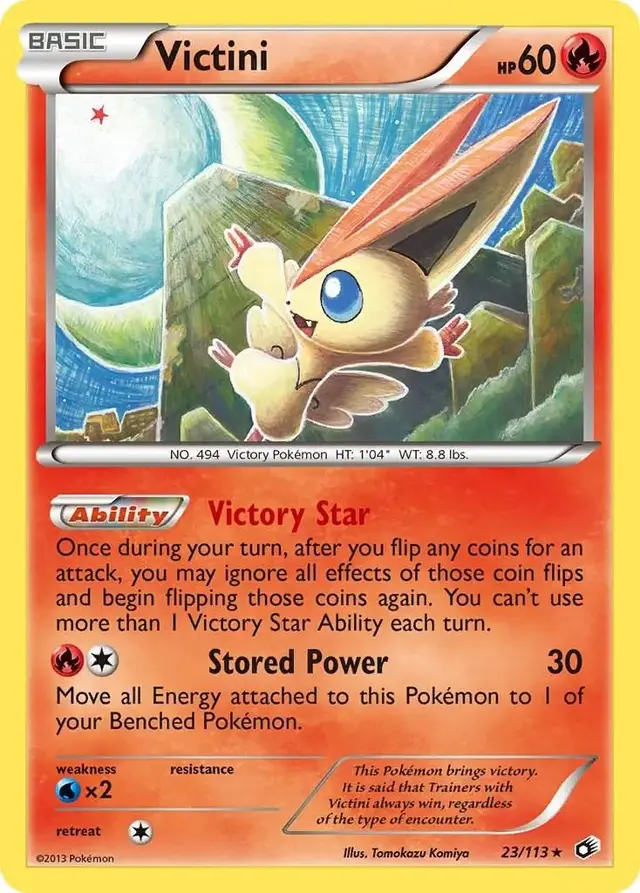Victini - Pokemon Legendary Treasures #23