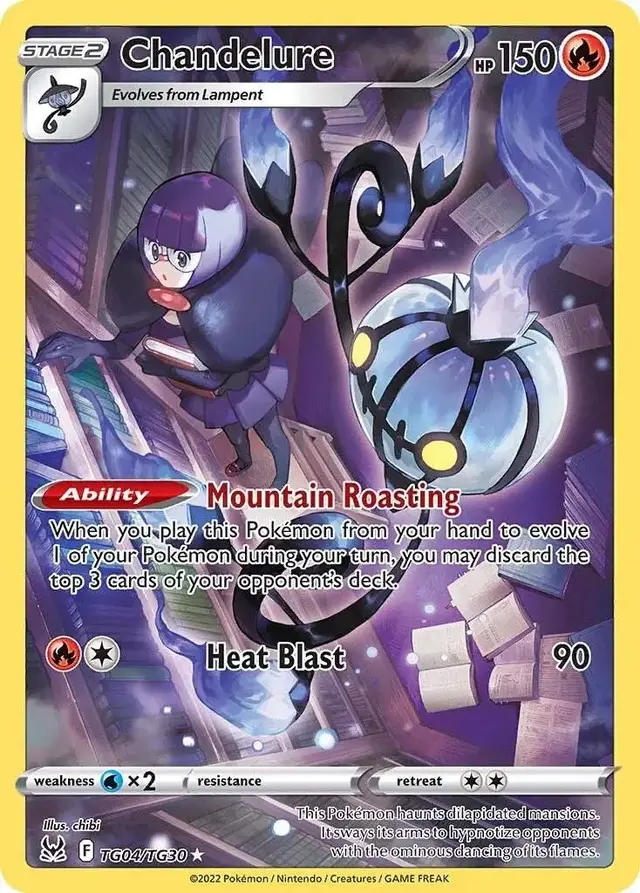 Chandelure - Pokemon Lost Origin #TG04