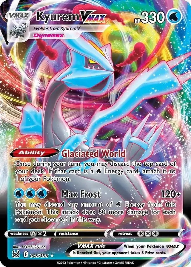 Kyurem VMAX - Pokemon Lost Origin #49