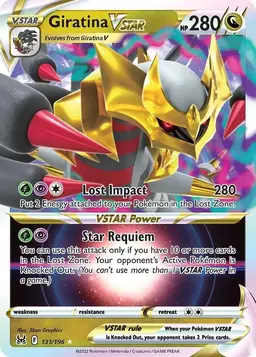 Giratina VSTAR 131 - Pokemon Lost Origin