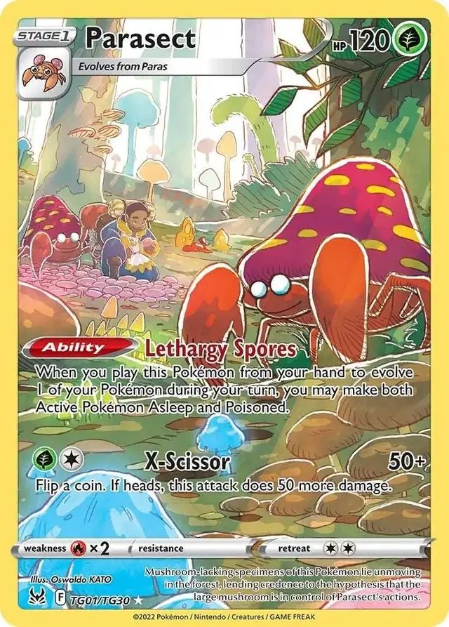 Parasect - Pokemon Lost Origin #TG01
