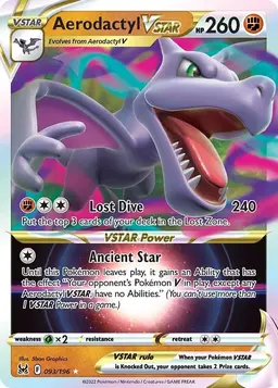Aerodactyl VSTAR 93 - Pokemon Lost Origin