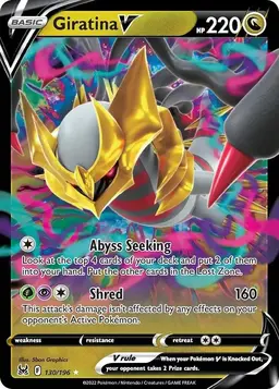 Giratina V 130 - Pokemon Lost Origin