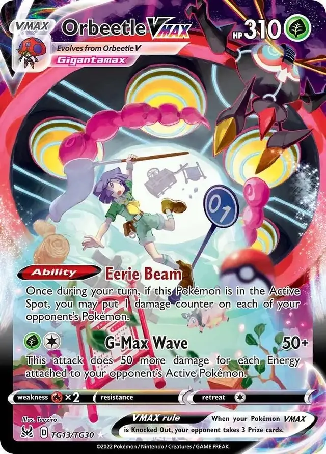Orbeetle VMAX - Pokemon Lost Origin #TG13