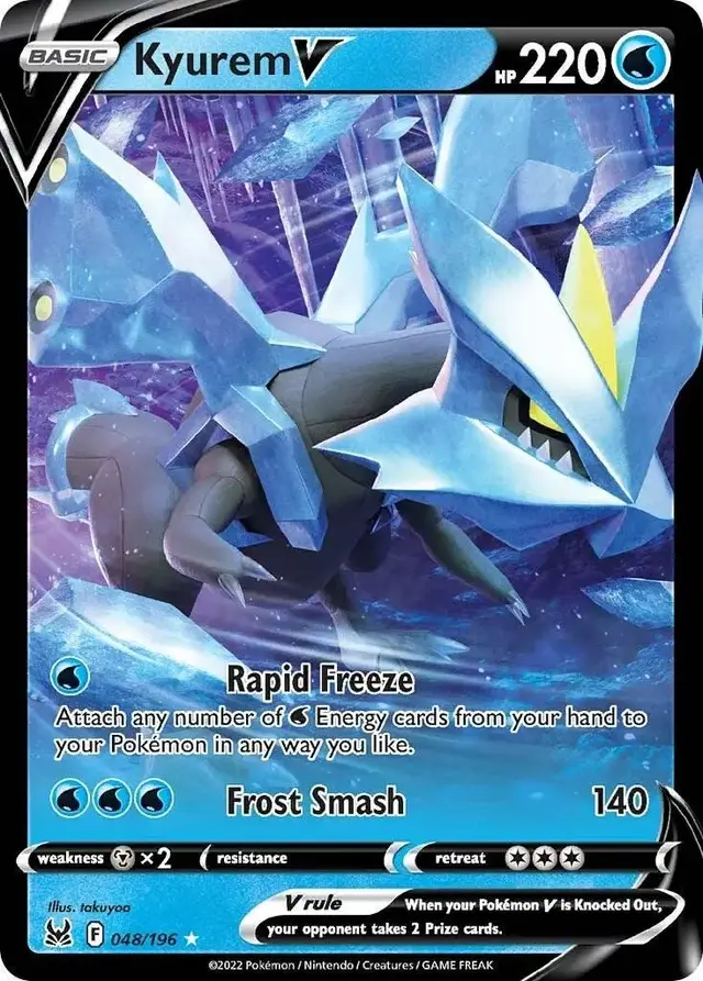 Kyurem V - Pokemon Lost Origin #48