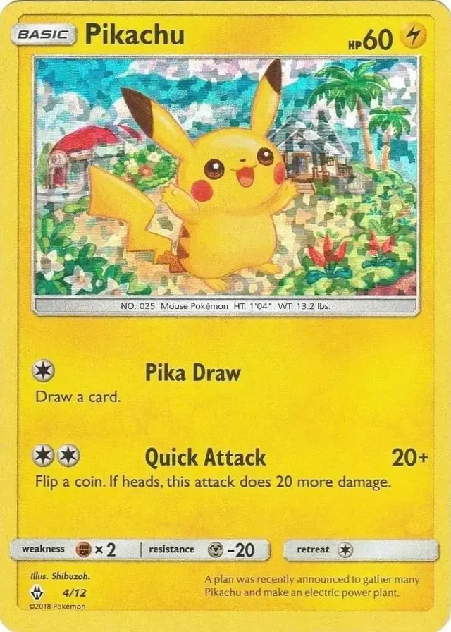 Pikachu - Pokemon McDonalds 2018 #4