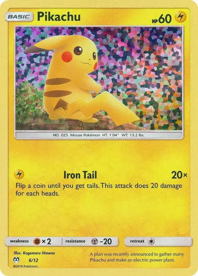 Pikachu - Pokemon McDonalds 2019 #6