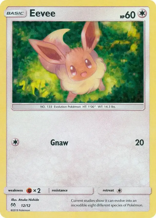 Eevee - Pokemon McDonalds 2019 #12
