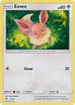 Eevee #12 - Pokemon McDonalds 2019