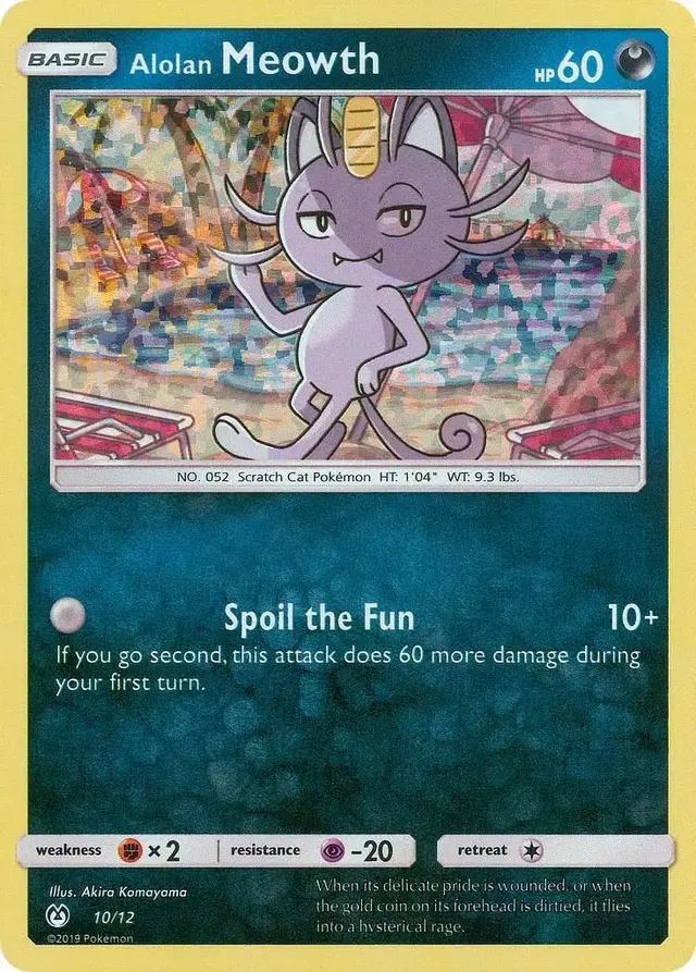 Alolan Meowth - Pokemon McDonalds 2019 #10
