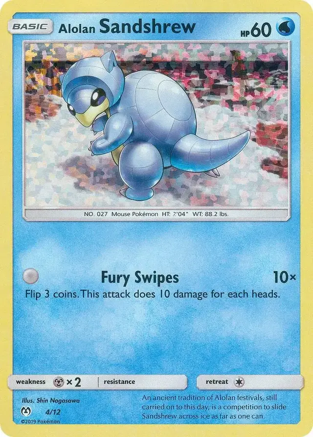 Alolan Sandshrew - Pokemon McDonalds 2019 #4
