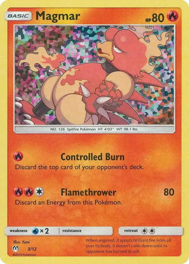 Magmar - Pokemon McDonalds 2019 #3