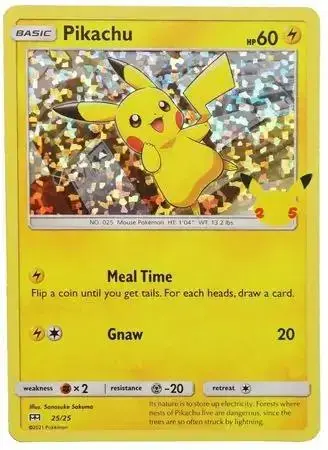 Pikachu [Holo] - Pokemon McDonalds 2021 #25