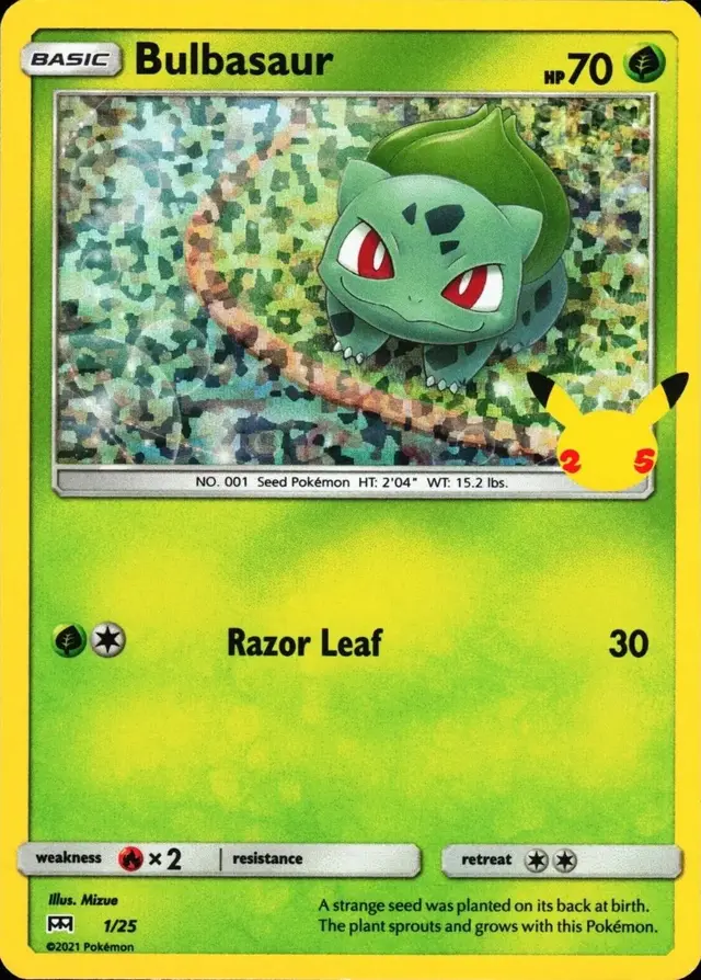 Bulbasaur [Holo] - Pokemon McDonalds 2021 #1