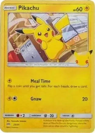 Pikachu - Pokemon McDonalds 2021 #25