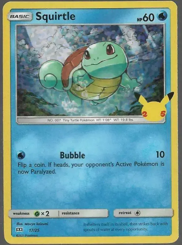 Squirtle [Holo] - Pokemon McDonalds 2021 #17