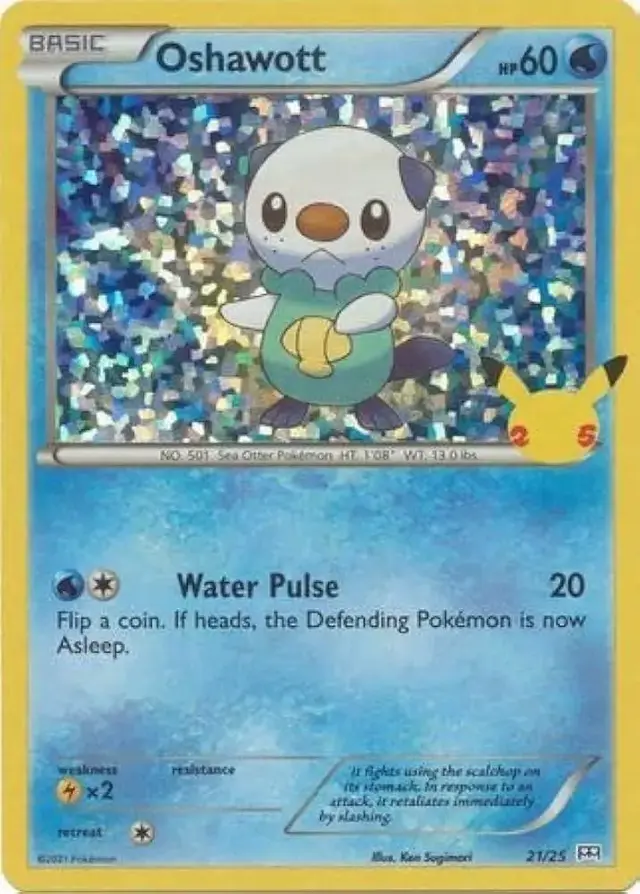 Oshawott [Holo] - Pokemon McDonalds 2021 #21