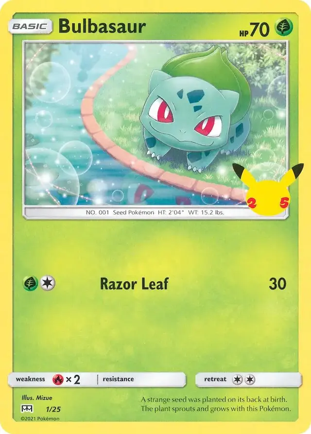 Bulbasaur - Pokemon McDonalds 2021 #1