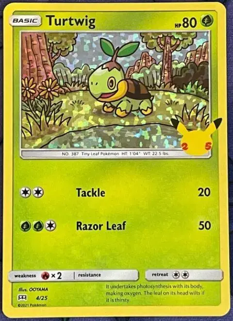 Turtwig [Holo] - Pokemon McDonalds 2021 #4