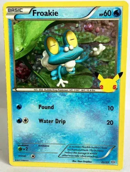 Froakie [Holo] - Pokemon McDonalds 2021 #22