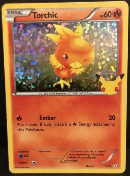 Torchic [Holo] - Pokemon McDonalds 2021 #11
