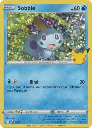 Sobble [Holo] - Pokemon McDonalds 2021 #24