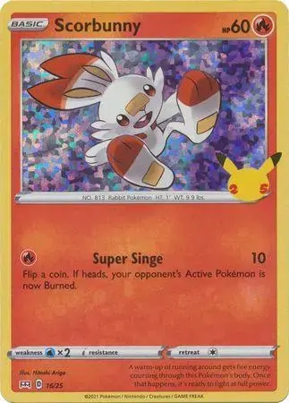 Scorbunny [Holo] - Pokemon McDonalds 2021 #16