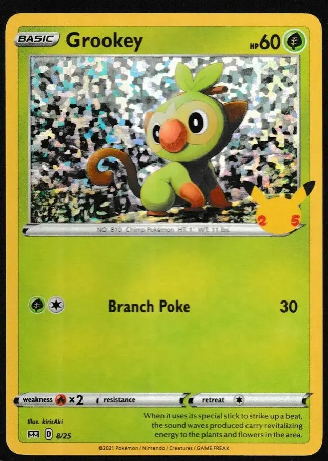 Grookey [Holo] - Pokemon McDonalds 2021 #8